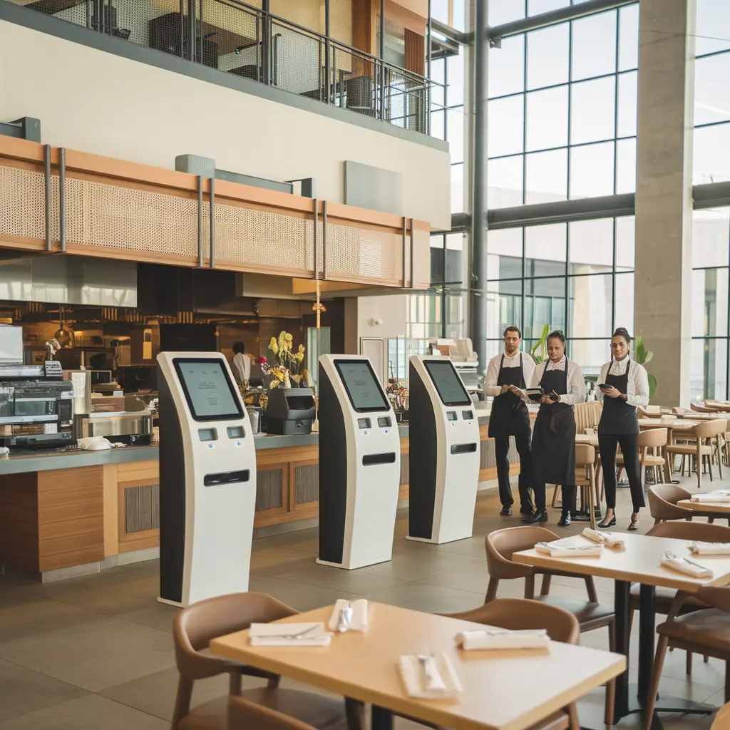 Middle size restaurant, food courts